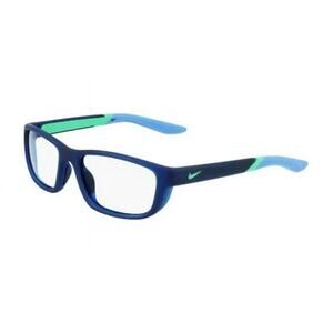 NIKE 5044 405 MATTE NAVY BLUE GREEN AUTHENTIC EYEGLASSES FRAMES 50-16-130